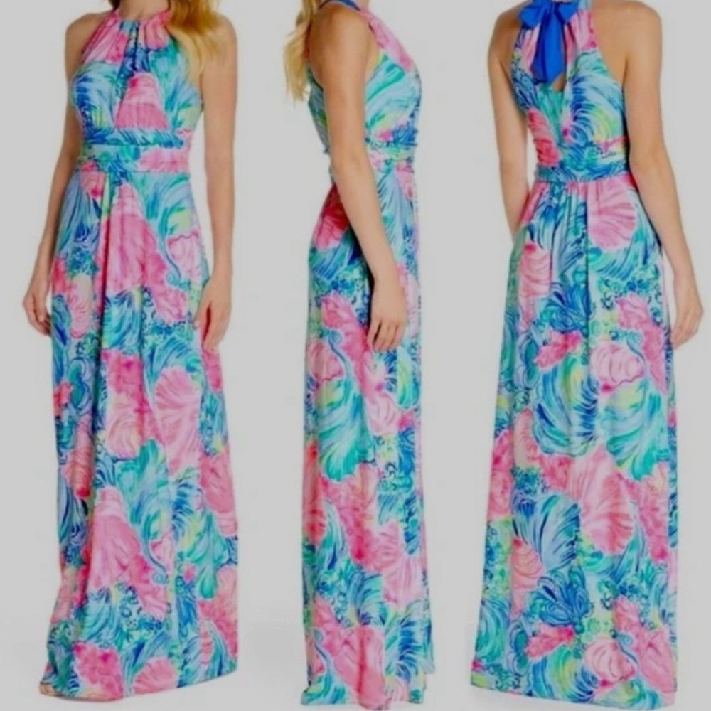Lilly Pulitzer MARTINA MAXI DRESS XS